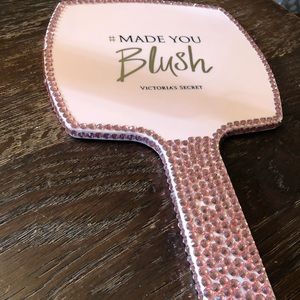 Pink bling Victoria secret mirror